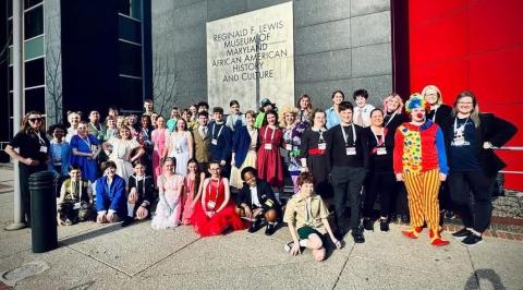 The cast and crew of Saltwater Performing Arts’ “Matilda the Musical” won numerous awards at the Southeastern Theatre Conference in Baltimore, Md.