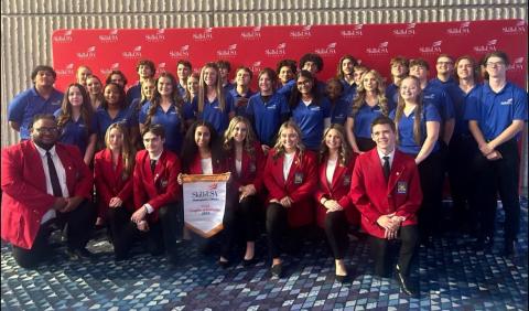 SkillsUSA Camden County recently was named a Model of Excellence, one of only 24 chapters in the nation to receive the designation.