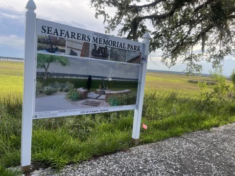 A Seafarers Memorial is planned in downtown St. Marys. The memorial will honor all lost at sea, but is being resurrected in response to the loss of Dalton Conway, Caleb Wilkerson and Christopher Tyler Barlow, who went missing in October 2023 and were never found.