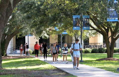 The College of Coastal Georgia says it has more than 3,700 students enrolled in the fall semester.
