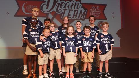 The Gator Bowl Dream Team features 12 children, including two from St. Marys. 