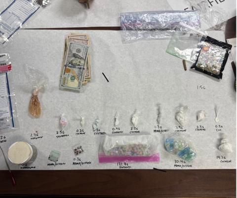 Local law enforcement recently arrested two people in a joint operation.