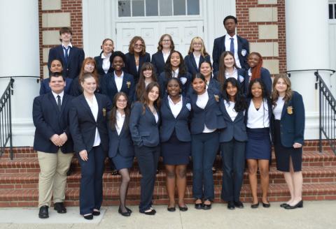 The Camden County High School Future Business Leaders of America (FBLA) recently competed in the Region Leadership Conference.