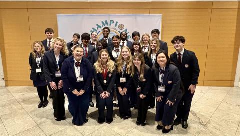 The Camden County High HOSA club recently competed in the State Leadership Conference.