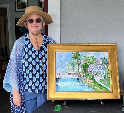 The Community Art Center’s Artist of the Month is Jennie Bagwell.