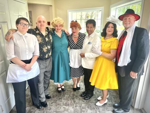The St. Marys Little Theatre recently performed its dinner theater production of “Trouble at the Tropicabana.”