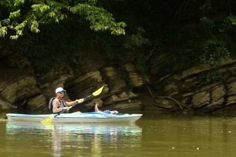 St. Marys Middle School teacher Lessli Johnson recently participated in the Georgia Rivers Paddle Georgia 2026, a seven-day, 95-mile canoe/kayak journey down three rivers.