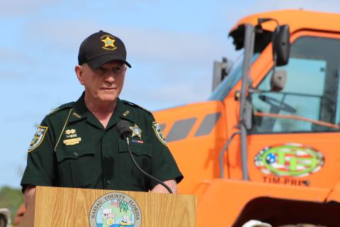 Nassau County Sheriff Bill Leeper