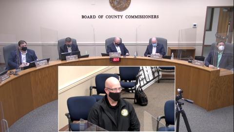 Nassau County Emergency Management Director Greg Foster says Nassau County is ranked third out of 67 counties in the number of people who have been vaccinated for COVID-19.