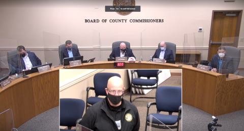 Nassau County Emergency Management Director Greg Foster told county commissioners he hopes the number of vaccines the county receives will increase in the coming weeks.