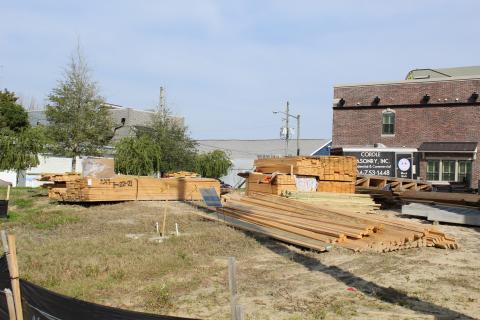 Construction, such as these condos on Beech and Second streets, is booming in Fernandina Beach. That increase in building has led to a surge in revenue to the city’s Building Department in the form of permit fees. The department has $3 million in surplus, more than is allowed by the state of Florida, and is currently devising a plan to lower that surplus through fee reductions.