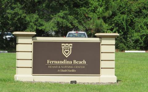 Fernandina Beach Rehab and Nursing Center is located at 1625 Lime Street. JULIA ROBERTS/NEWS-LEADER