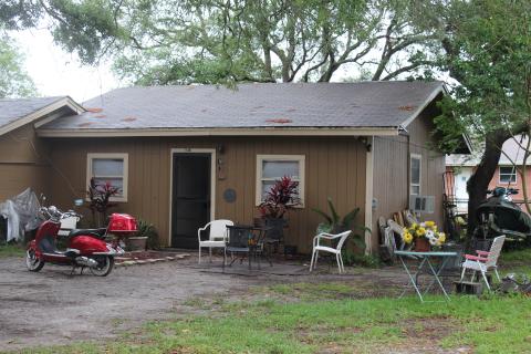 This house on South 10th Street is one of three operated as Grace and Gratitude, which provides people in recovery with a place to stay and services. 