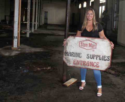 Jenny Schaffer said the Standard Marine building will be converted to a multi-business property in the future.