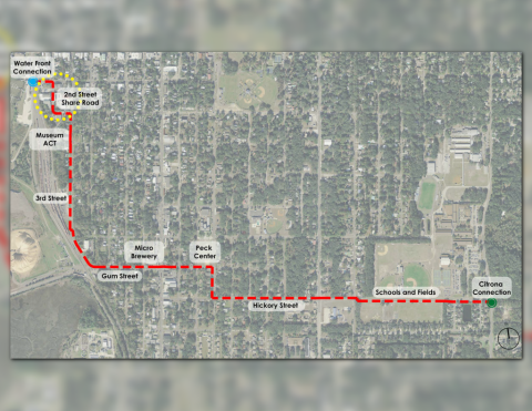 The city of Fernandina Beach will move forward with a planned trail from Citrona Drive to the Amelia River waterfront. The details of the planned trail can be viewed at https://bit.ly/30VSTQc. CITY OF FERNANDINA BEACH