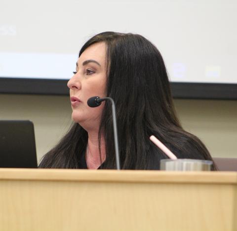 School board member Cynthia Grooms made a motion to rescind the offer for a 9.96-acre piece of property the district had purchased, but no other board members agreed to second her motion.