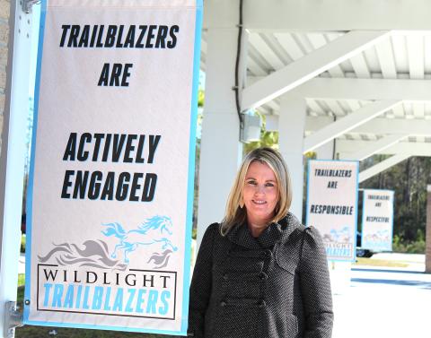 Wildlight Elementary School fourth-grade teacher Kristan Cronin was named Nassau County’s Teacher of the Year on Jan. 29.