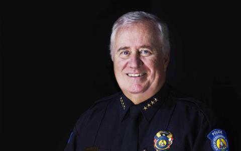 Fernandina Beach Police Chief James Hurley. STEVE LEIMBERG