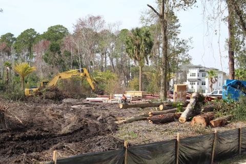 A new Dollar General is being built on Lime Street.