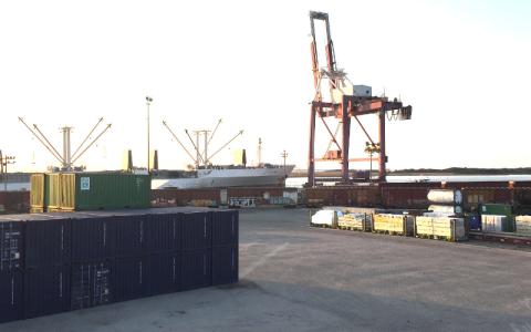 The Fuji Bay at the Port of Fernandina on Wednesday. PEG DAVIS/NEWS-LEADER