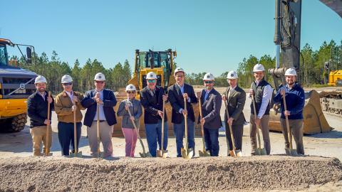 GreenPointe Developers, LLC, in partnership with the Nassau County Board of Commissioners, recently celebrated the groundbreaking of Tributary Park, a new regional park within a developing 3,200-home community.