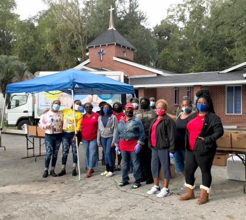 Greater Mt. Pleasant Church hosts a Barnabas food distribution event Nov. 21. The church hosts the drive-thru food distribution the third Saturday of every month, 9-11 a.m. The next event is Dec. 19 at 45031 Historical Lane, Callahan. Those who attend receive a three-day supply of food for their household that may include produce, dairy, meat and non-perishable items.