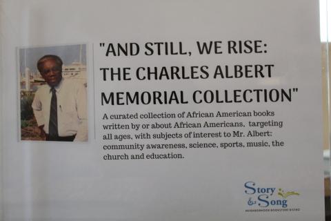 The Charles Albert Collection will be available at the Ernie Albert Library in the Peck Center. Books in the collection can be purchased at Story and Song Bookstore Bistro, 1430 Park Ave. in Fernandina Beach.