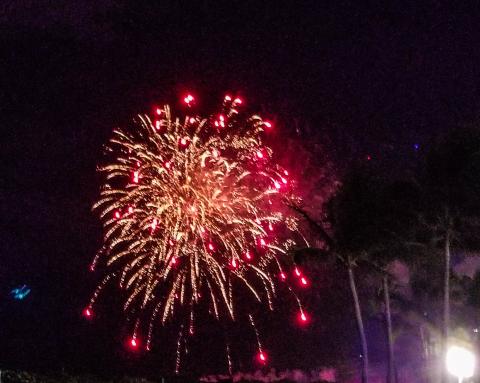 Light Up Amelia will have a fireworks show Sunday night in downtown Fernandina Beach.