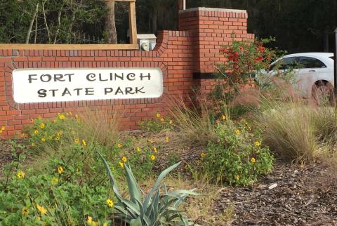 The Atlantic Avenue entrance to Fort Clinch State Park. FILE