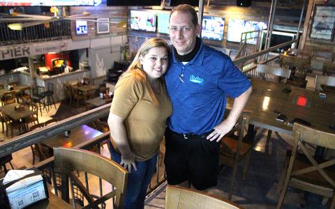 Sabrina and Joey Helms chose to honor their son’s legacy by organizing a charity golf tournament to benefit the Collin Helms Memorial Scholarship Fund, which will award scholarship money to Fernandina Beach High School baseball players. BETH JONES/NEWS-LEADER