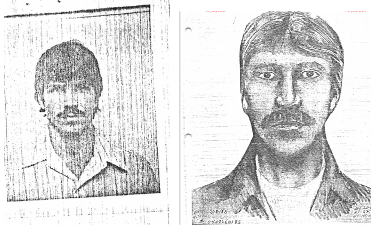 Investigators had the composite sketch of the suspect changed in 1986 to match Erik Sparre's hair at the time.