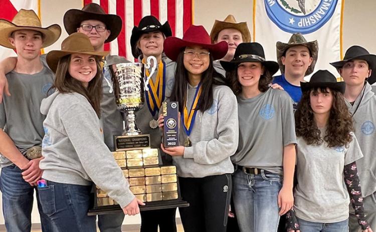 The Camden County High NJROTC rifle team brought back first place from the Navy Nationals in Alabama last weekend. (Submitted photo)