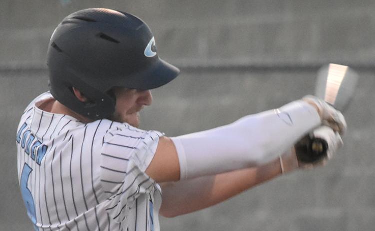 Gray Loden had a hit, run scored and stolen base in a Monday loss at Lowndes.  (Andy Diffenderfer | Tribune & Georgian)