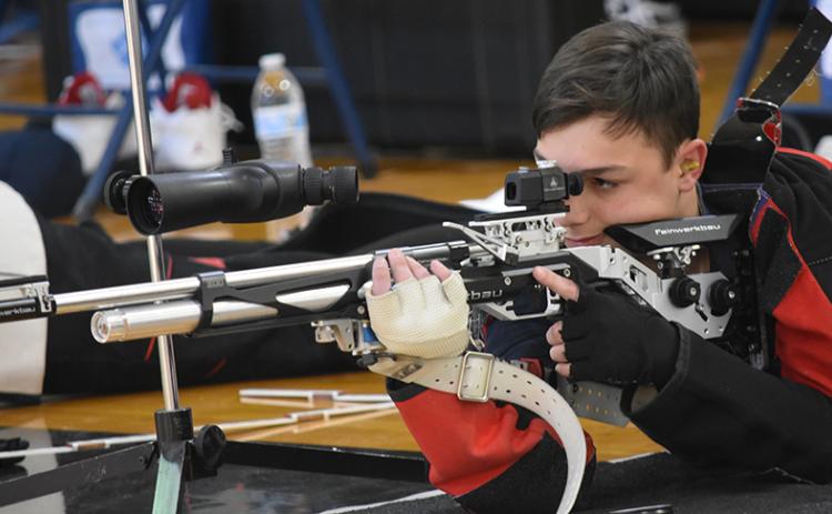 Hunter Deckman fired a 287 in the Wildcats' win over Glynn Academy. (Andy Diffenderfer/Tribune & Georgian)