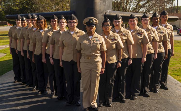 USS Wyoming female crew