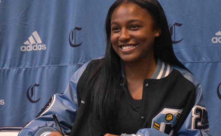 Camden County High basketball player Andrea Seay will attend Southwest Virginia Community College. (Andy Diffenderfer | Tribune & Georgian)