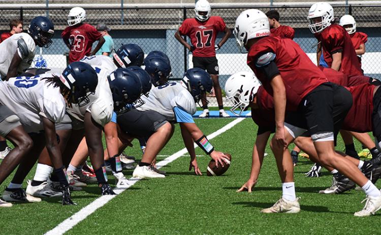 Camden County will meet Ashley Ridge in Summerville, S.C., on Friday night in a preseason scrimmage. (Andy Diffenderfer, Tribune & Georgian)
