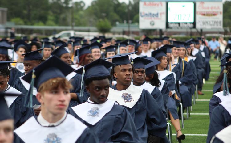Camden County High School's graduation rate improved to 94.3% this year.