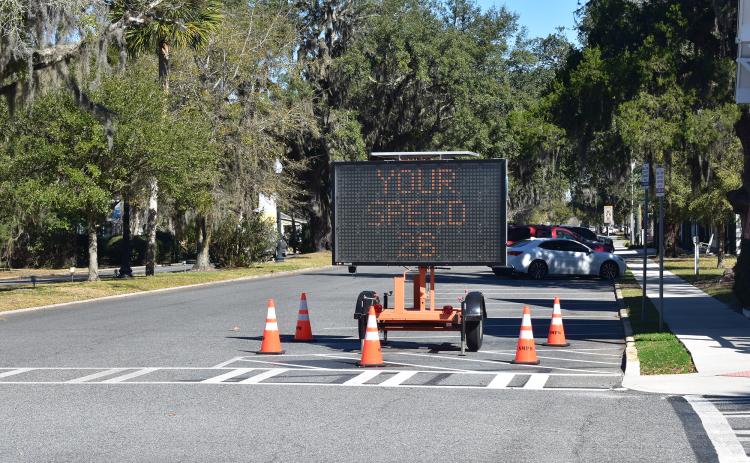 The city of St. Marys is attempting to reduce speeding in the city with a variety of measures.