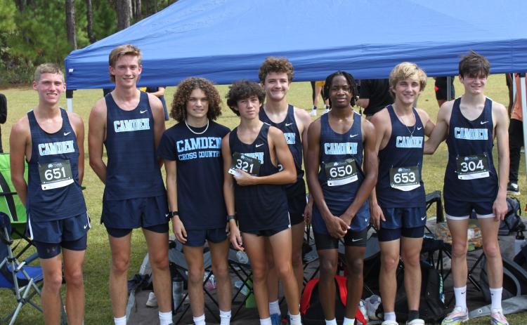 The Camden County High boys finished 31st at the state meet. (Submitted photo)