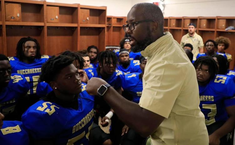 Camden County's new football coach is former Mainland (Fla.) High School coach Travis Roland. (Photo by Nadia Zomorodian | Daytona Beach News Journal)