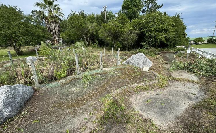 A group of Camden County residents cleaned up an old mini-golf course in hope the county would reopen it.
