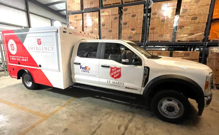 FedEx recently donated an emergency disaster vehicle to the Georgia Division of The Salvation Army.