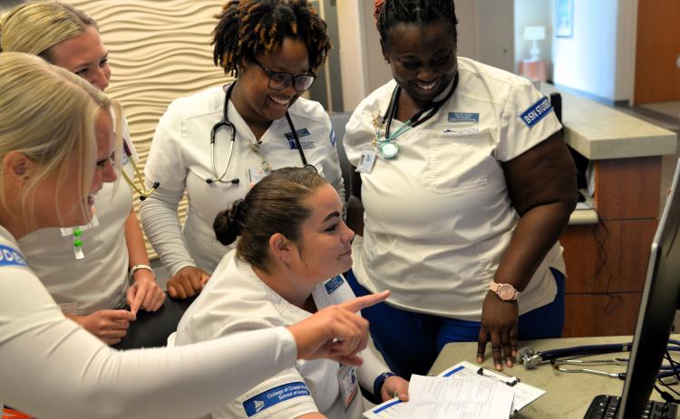 The College of Coastal Georgia’s nursing program recently received Continuing Accreditation by the Accreditation Commission for Education in Nursing.