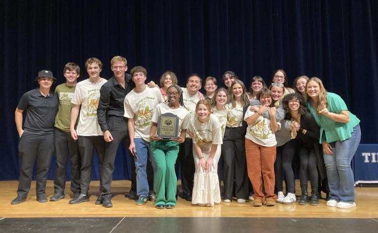 Camden County High School’s Theatre Department won the Region 1-6A One-Act Play festival for the second consecutive year.