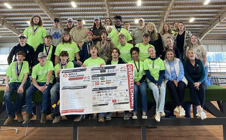 Camden County High School’s SkillsUSA team recently competed in the AGC Skills Challenge in Statesboro.