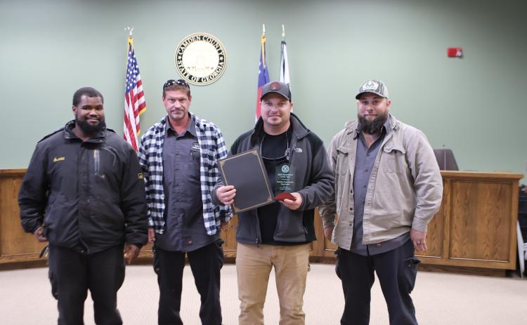 The Camden County Board of Commissioners Facilities Maintenance Department was named Department of the Year by county leaders.