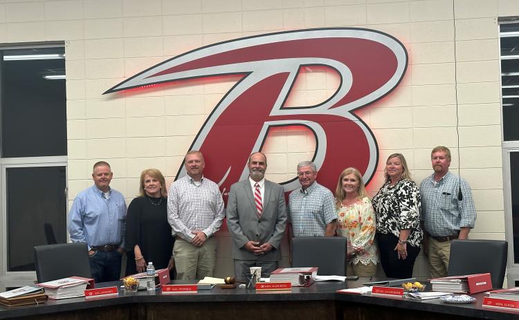Camden County's Heath Heron was named superintendent of schools in Berrien County on Monday.