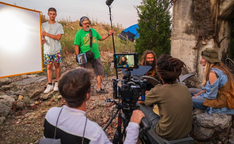 Tandem Media and Pigmental Studios kicked off production for the feature film, “Roadware,” on April 25-26 at the former paper mill site in St. Marys.