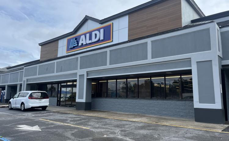 Aldi, a grocery store chain, will host its grand opening at its new store 8:45 a.m. Thursday, June 12, at 2741 Osborne Road in St. Marys.